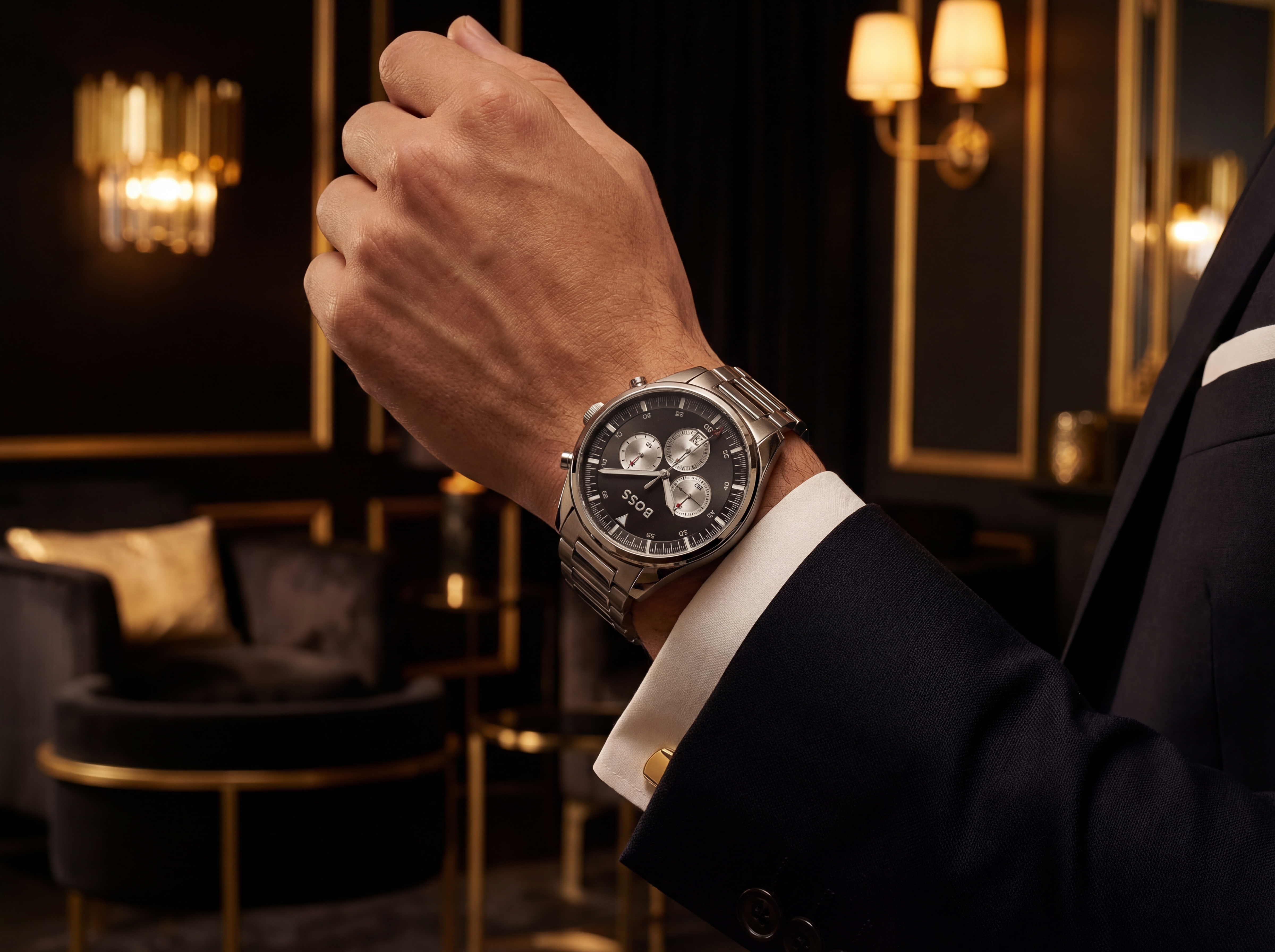 Illustration : Montre Chronographe Automatique : L'Alliance de la Tradition et de la Précision