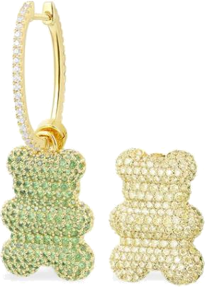 Boucle d'oreille clip individuelle APM Monaco Yummy Bear Wonderland en or jaune - Réf. YE14055XLIY vue 2