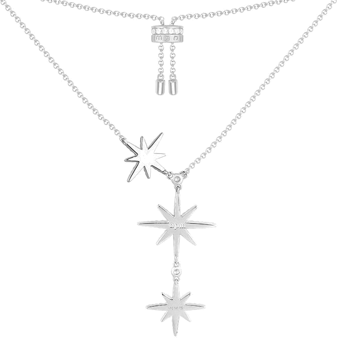 Collier pour Femme APM Monaco Triple Météorites en Argent 925 - Réf. AC3350OX vue 2