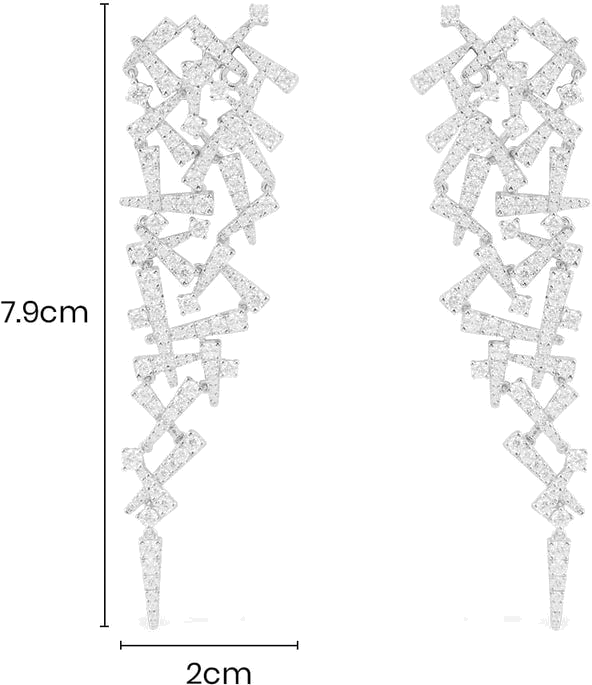 Boucles d'oreilles femme APM Monaco Signature Festival en argent 925, réf. AE13164OX vue 3