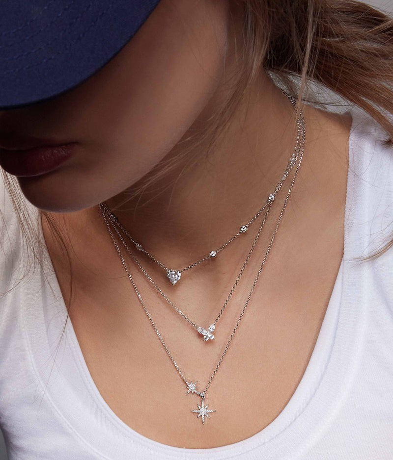 Collier Papillon en Argent 925 incrusté de Cristaux APM Monaco AC6184OX pour Femme vue 4