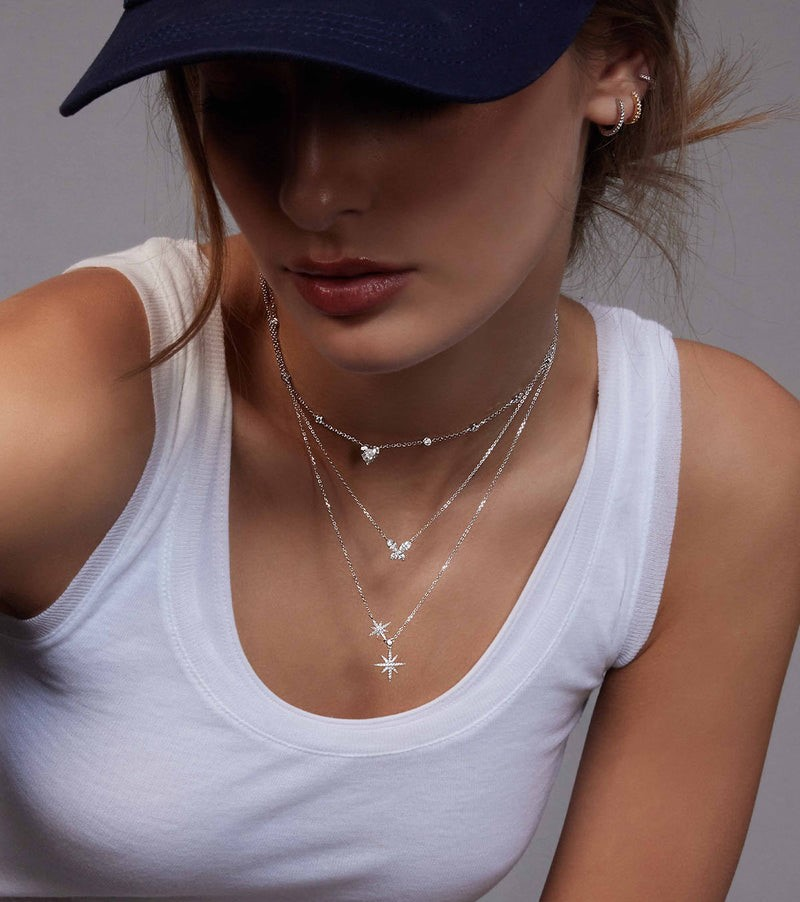 Collier Papillon en Argent 925 incrusté de Cristaux APM Monaco AC6184OX pour Femme vue 5