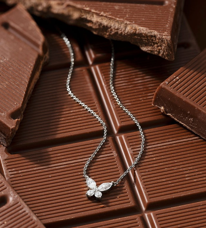 Collier Papillon en Argent 925 incrusté de Cristaux APM Monaco AC6184OX pour Femme vue 6