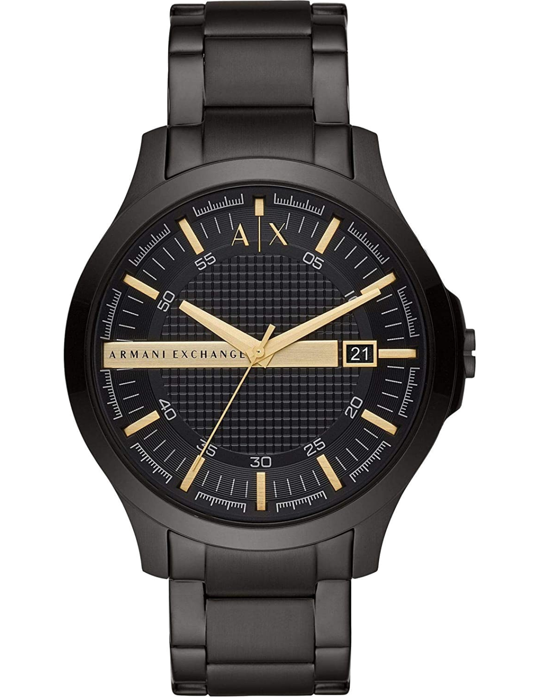 Montre Homme Armani Exchange AX2413 en acier IP noir