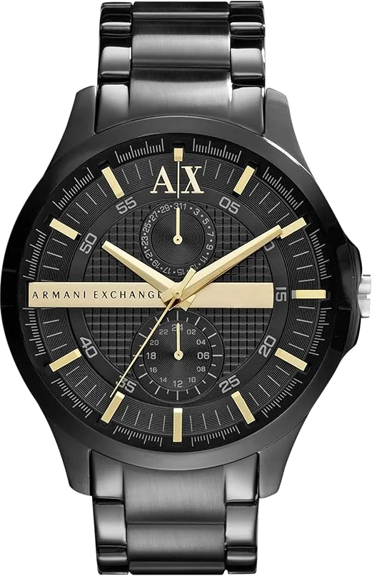 Montre Homme Armani Exchange Hampton AX2121 bracelet acier noir