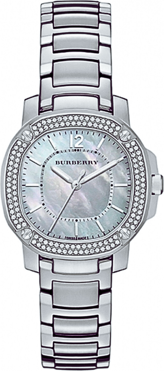 Montre Femme Burberry BBY1801 Acier Nacre et Cristaux Swarovski