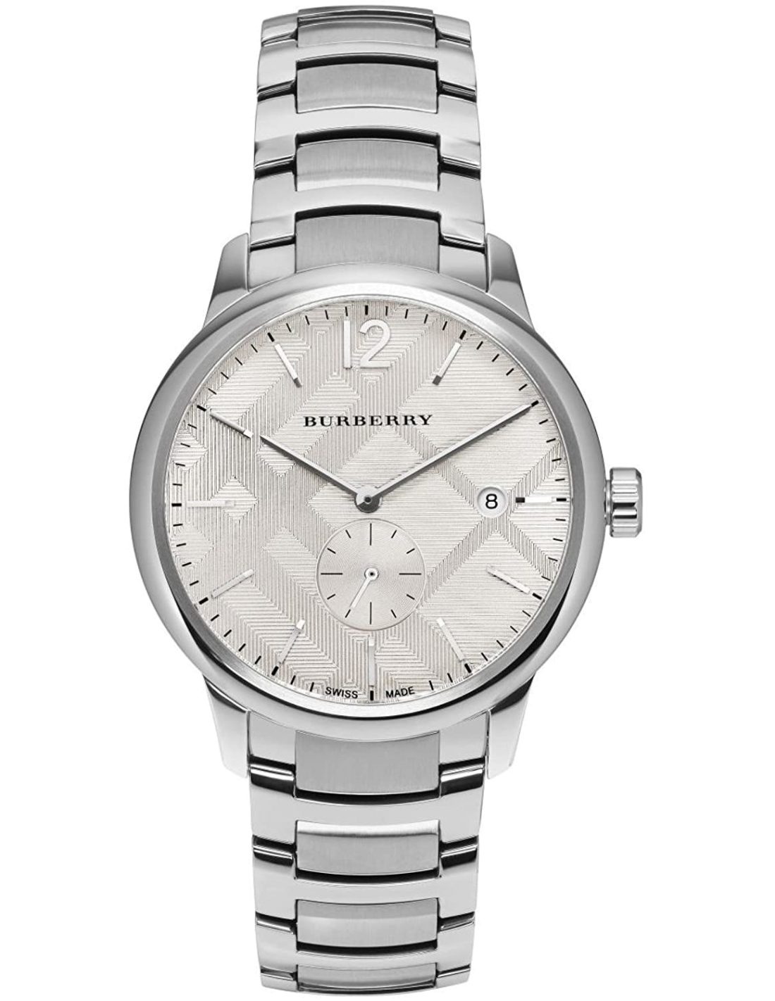 Montre Burberry BU10004 Classic Round en Acier Inoxydable