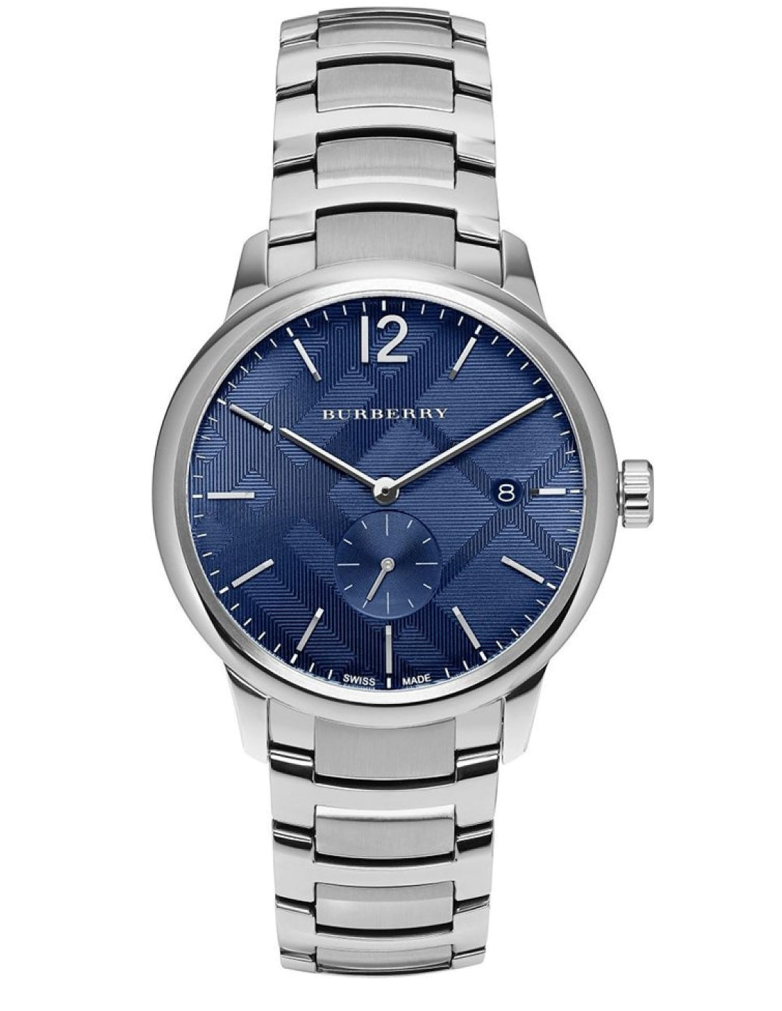 Montre Burberry Classic Round BU10007 Bracelet acier