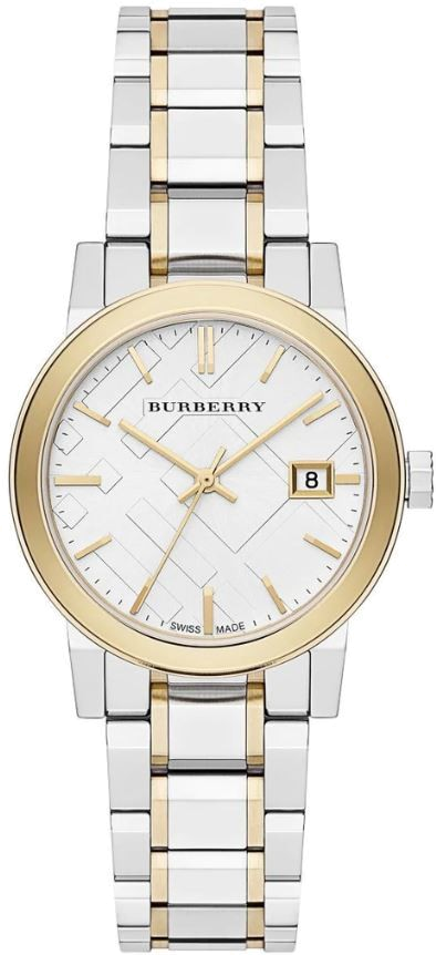 Montre Femme Burberry BU9217 The City Bi-ton Acier et Or Swiss Made