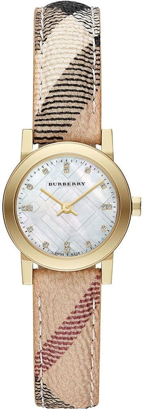 Montre Femme Burberry BU9226 bracelet en cuir