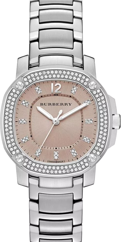 Montre Femme Burberry BBY1803 The Britain Acier et Cristaux Swarovski