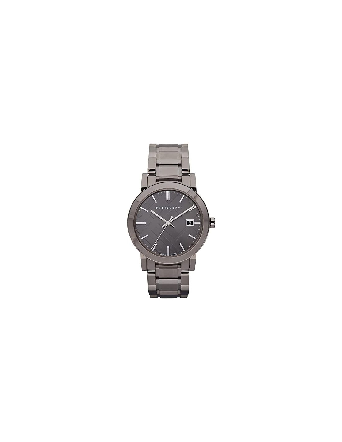 Montre Homme Burberry The City BU9007 gris gunmetal