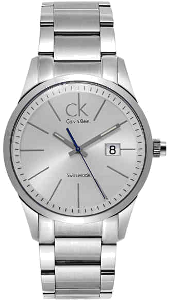 Montre Calvin Klein K2246120 en Acier Inoxydable avec Cadran Noir