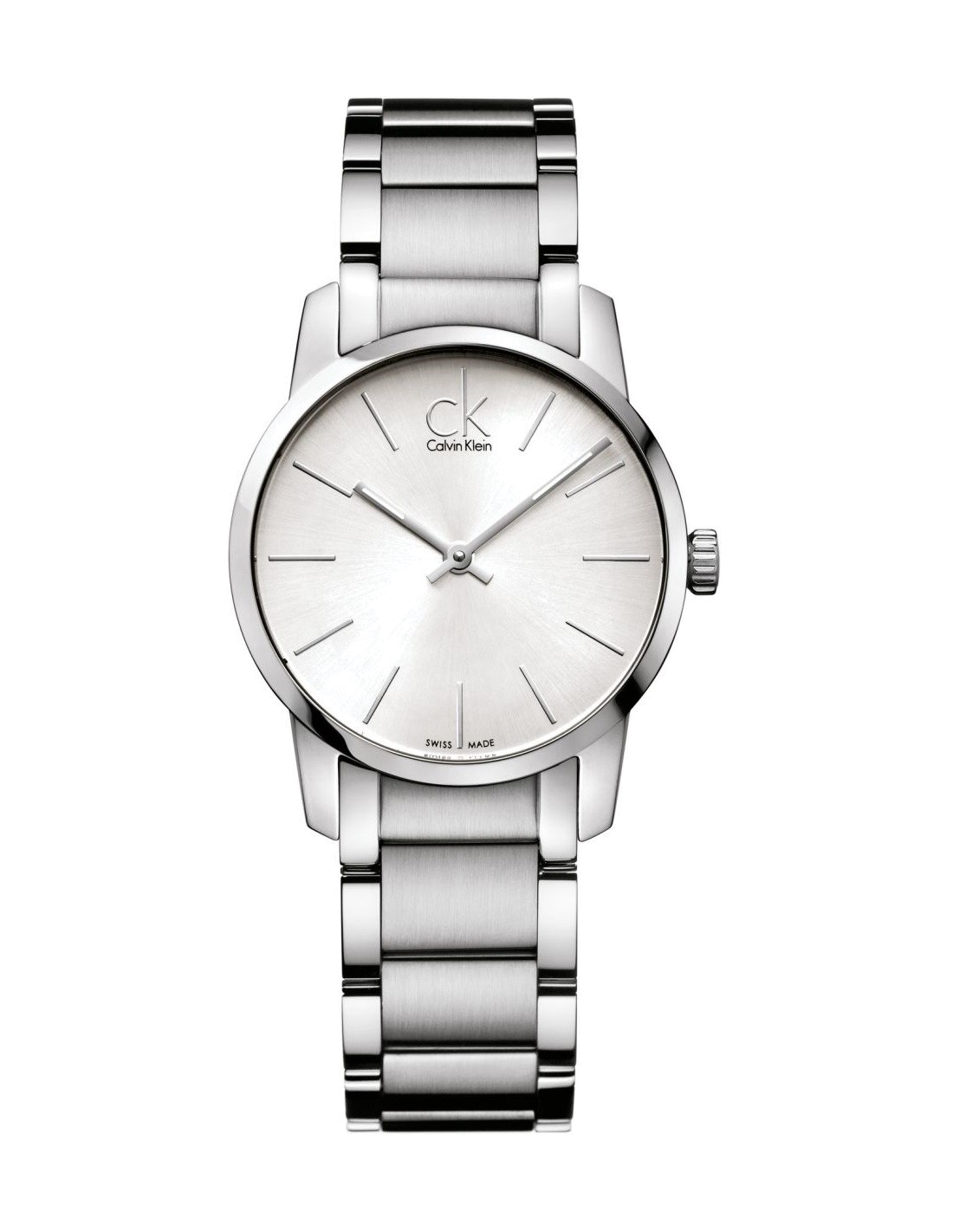 Montre Calvin Klein City K2G23126 Bracelet Acier Inoxydable Argenté