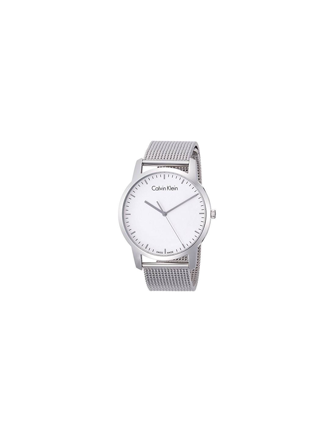 Montre Calvin Klein K2G2G126 Acier Maille Milanaise Cadran Gris