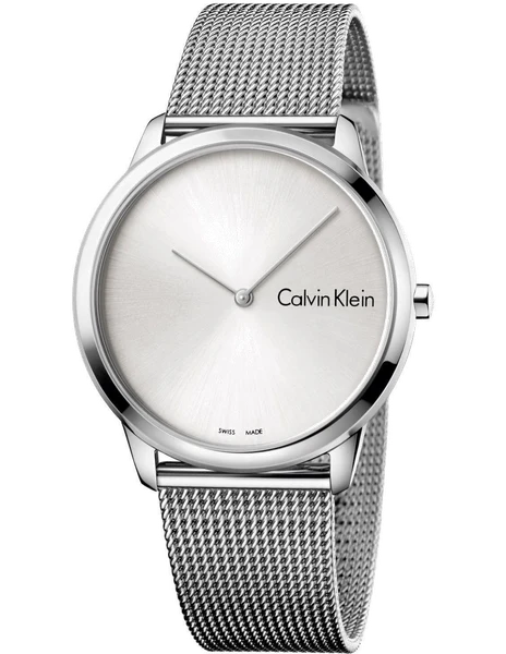 Montre Homme Calvin Klein Minimal K3M211Y6 Argent en maille milanaise