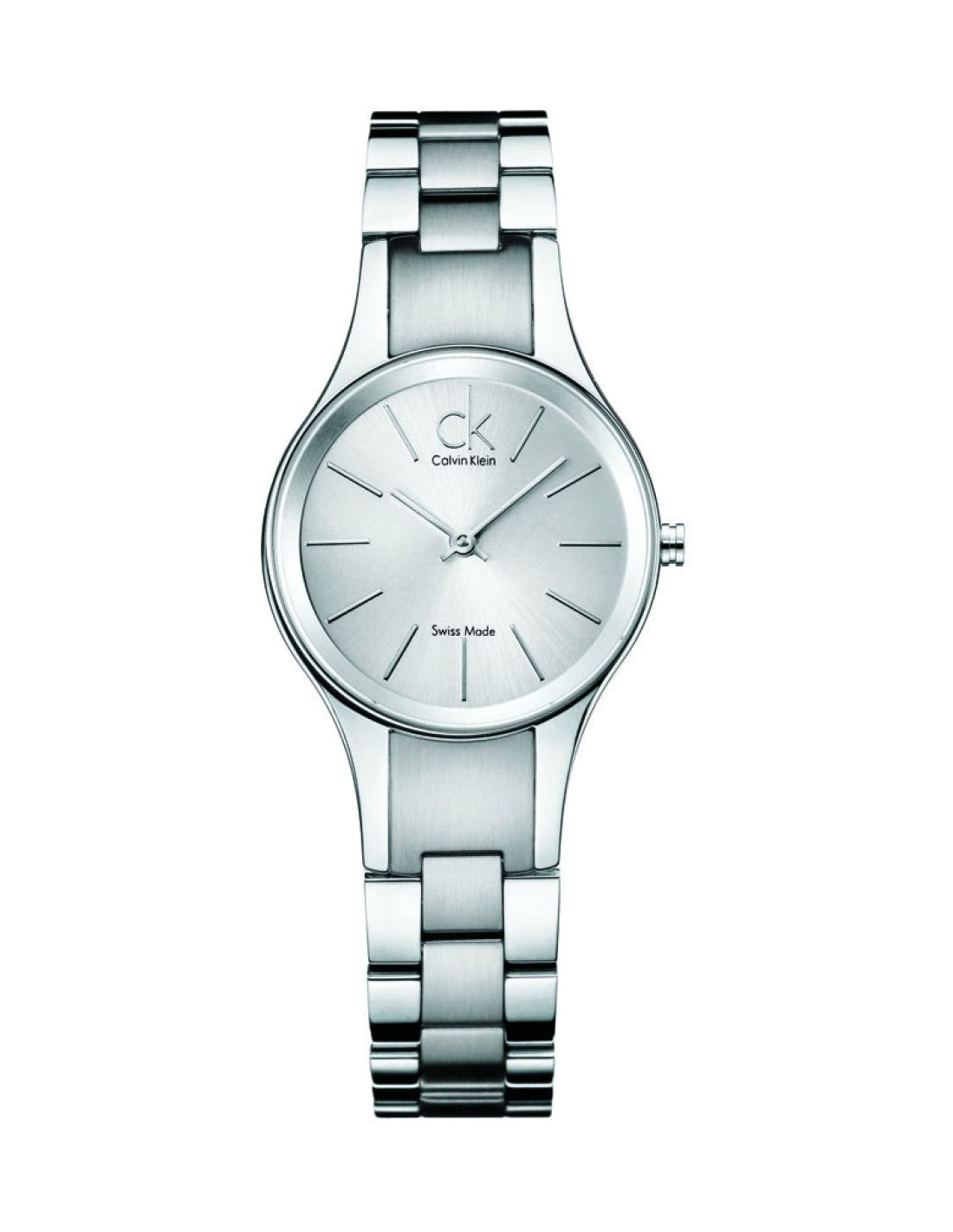 Montre Femme Calvin Klein Simplicity K4323185 Acier Argenté Swiss Made