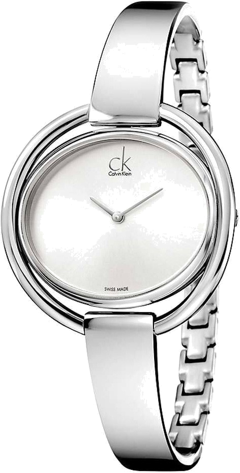 Montre Femme Calvin Klein K4F2N116 Acier Argenté Swiss Made