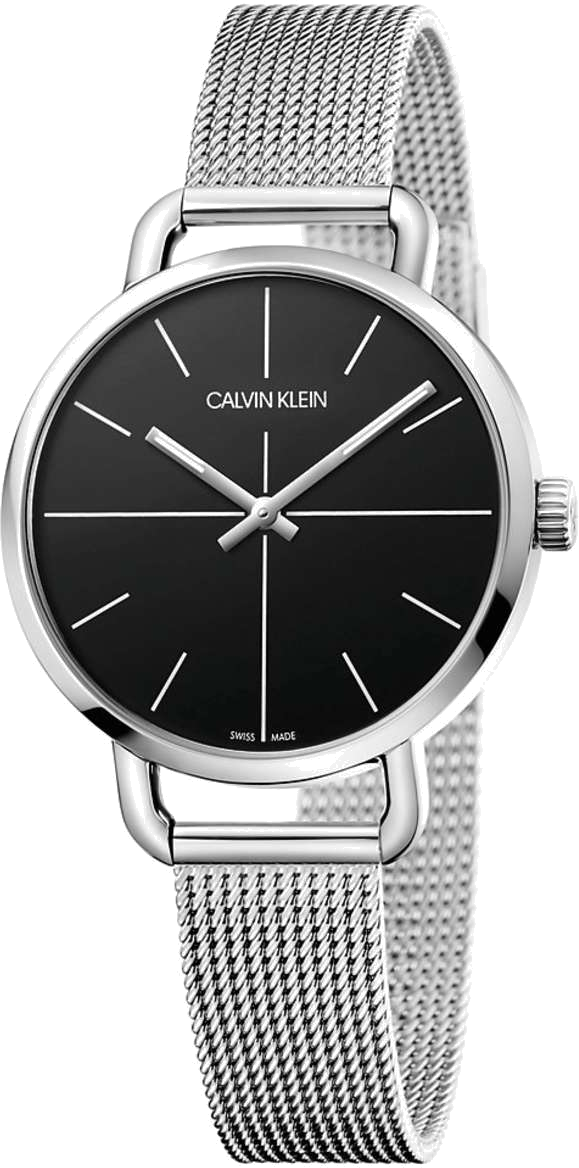 Montre Femme Calvin Klein Even K7B23121 Maille Milanaise Argentée
