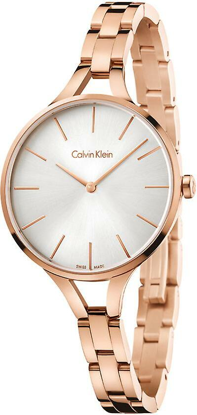 Montre Femme Calvin Klein Graphic K7E23646 acier or rose