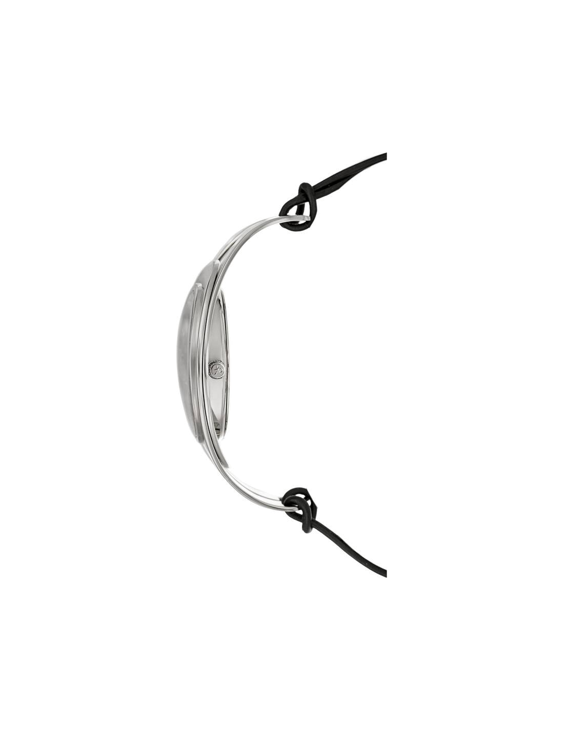 Montre Calvin Klein Sophistication K1B33102 bracelet en cuir cordon noir vue 2