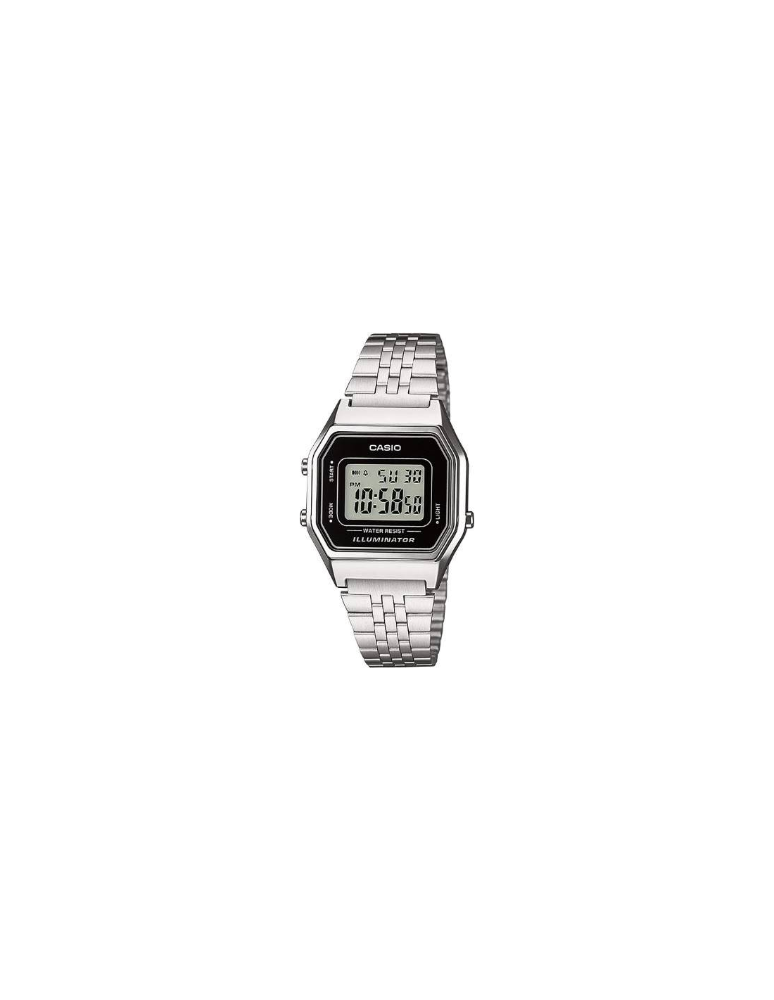 Montre Mixte Casio Vintage LA680WEA-1EF Argent