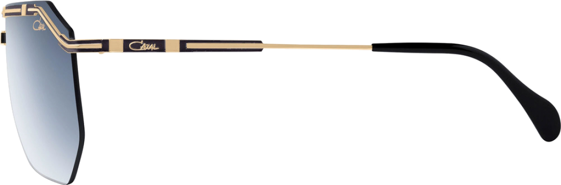 Lunettes de soleil Cazal 9089 masque pilote - Monture métal - Unisexe vue 3