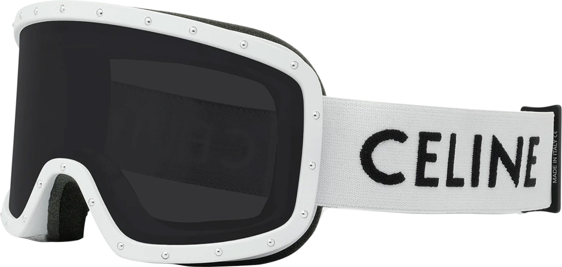 Masque de ski Celine CL40196U24A Blanc Mat Unisexe