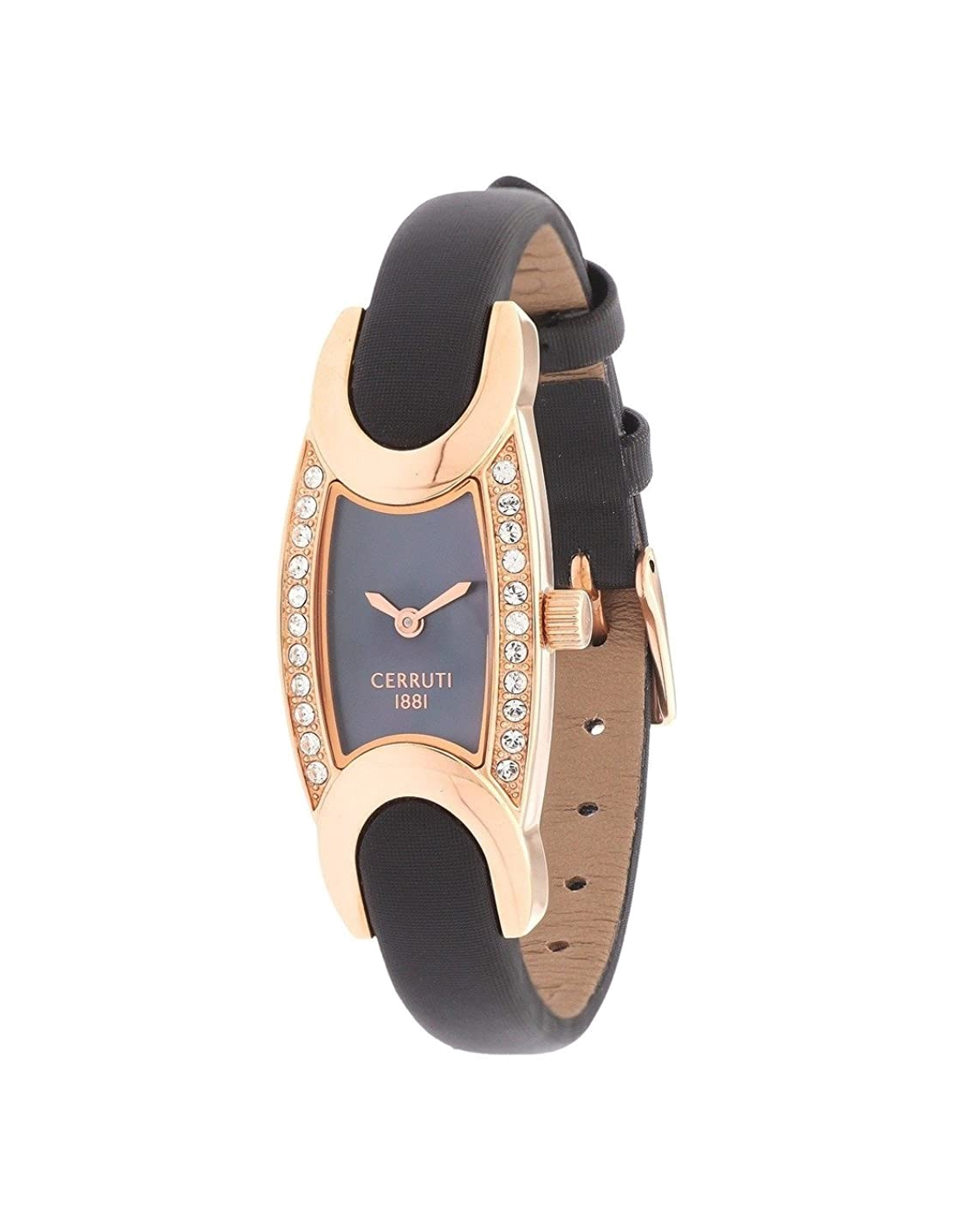 Montre Femme Cerruti 1881 CRO015S222A Bracelet cuir noir