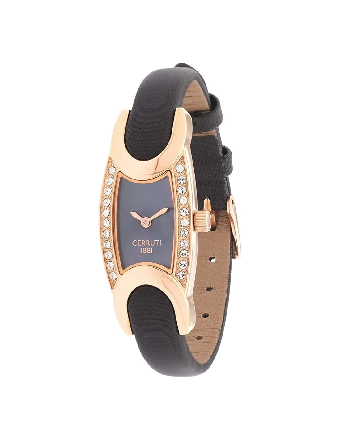 Montre Femme Cerruti 1881 CRO015S222A Bracelet cuir noir