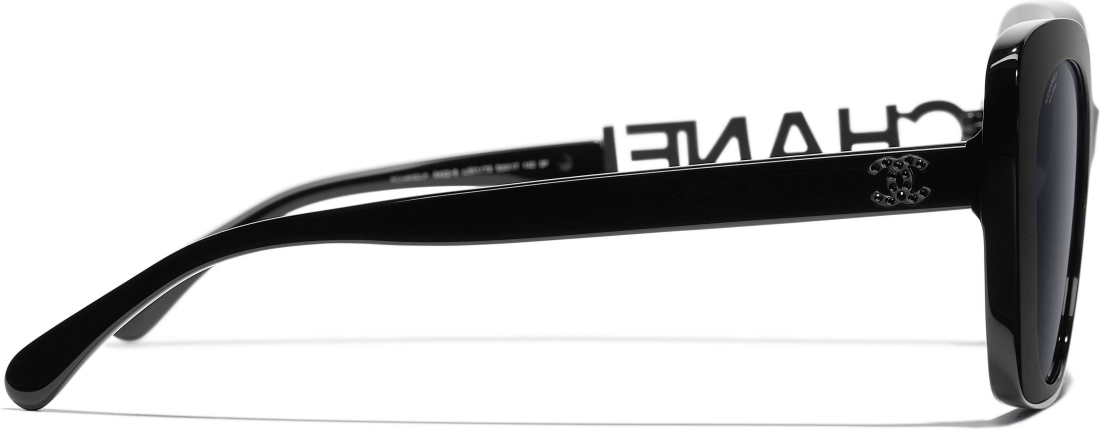 Lunettes de soleil Chanel 5422-B Noir pour Femme vue 3