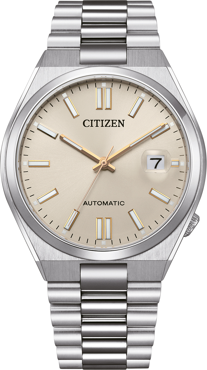 Montre Automatique Citizen Tsuyosa NJ0151-88W cadran champagne