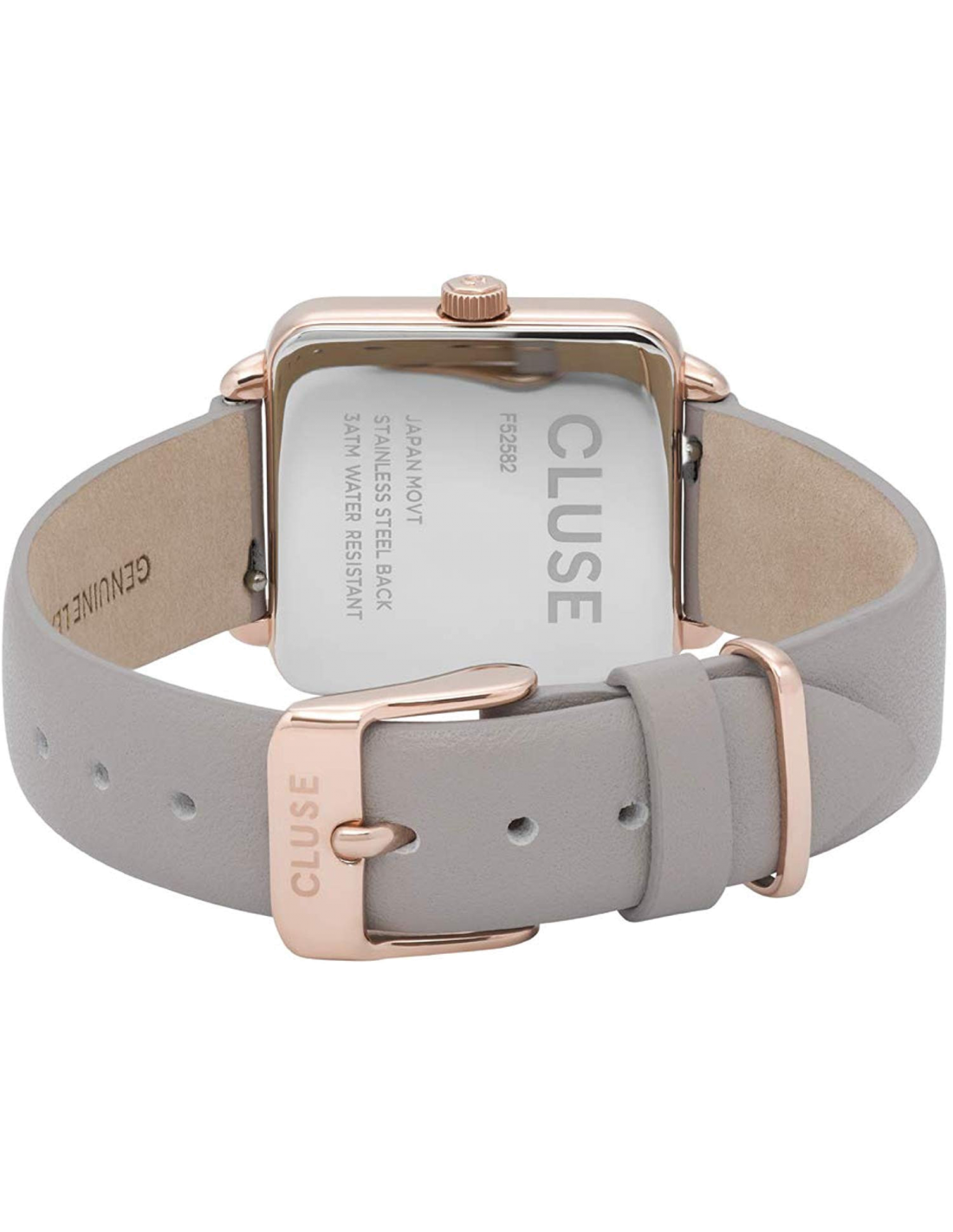 Cluse CL60005 cadran blanc et aiguilles argentées — Montres Outlet