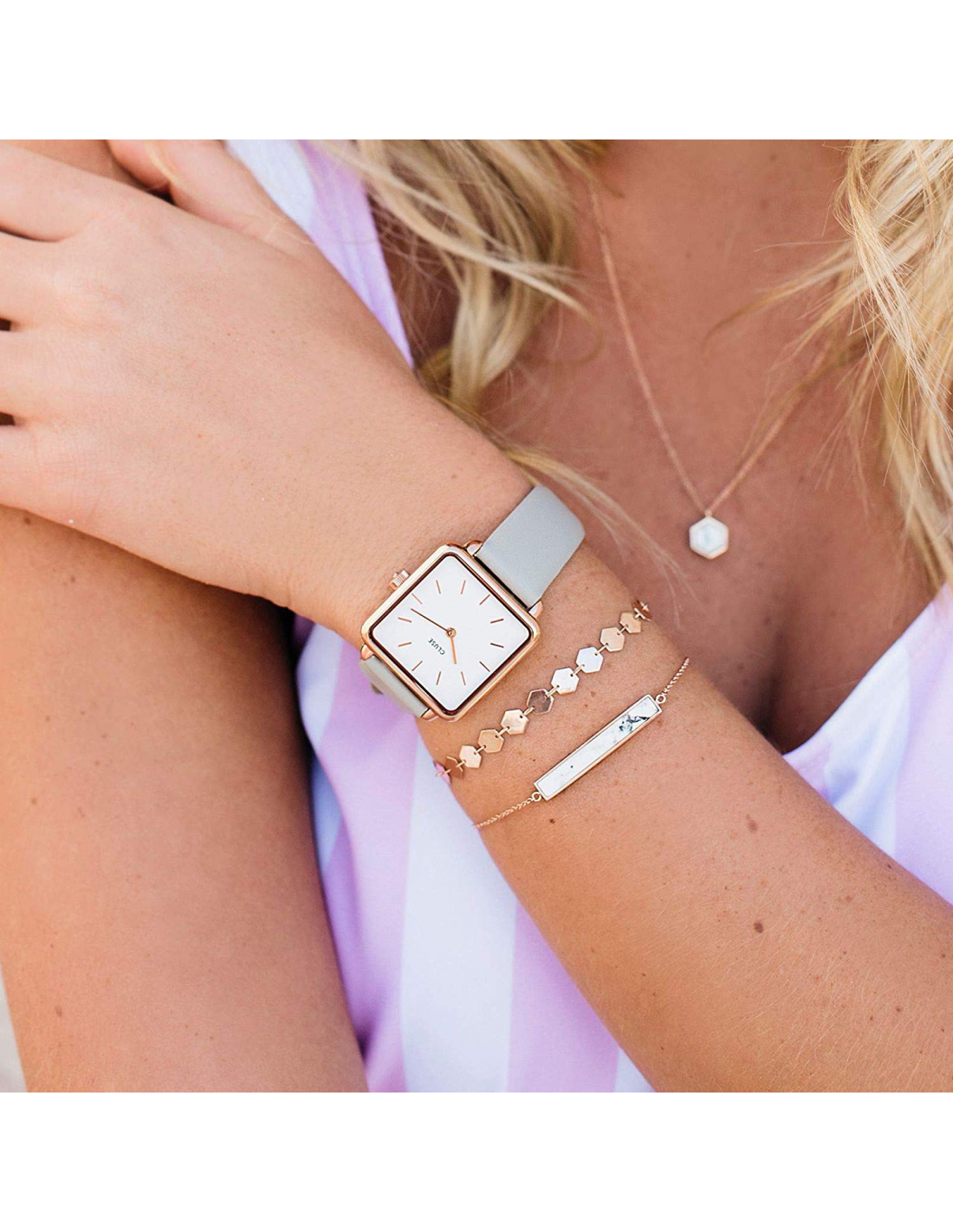 Montre Femme Cluse La Tétragone CL60005 vue 4