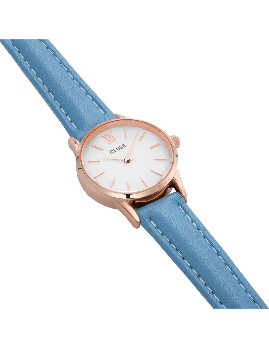 Détail du bracelet en cuir Cluse CL50026