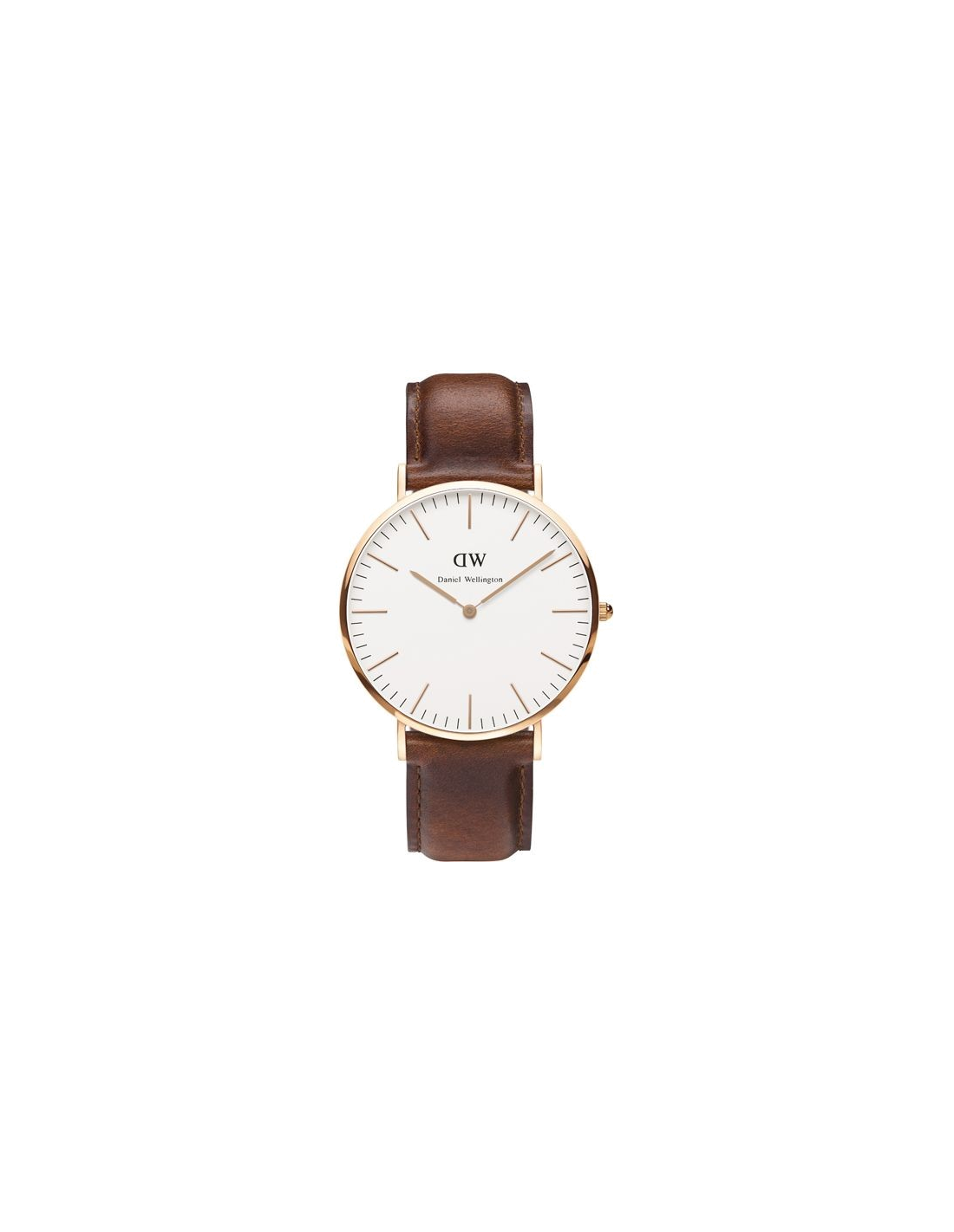 Montre Daniel Wellington Classic St Mawes DW00100006 Bracelet cuir marron