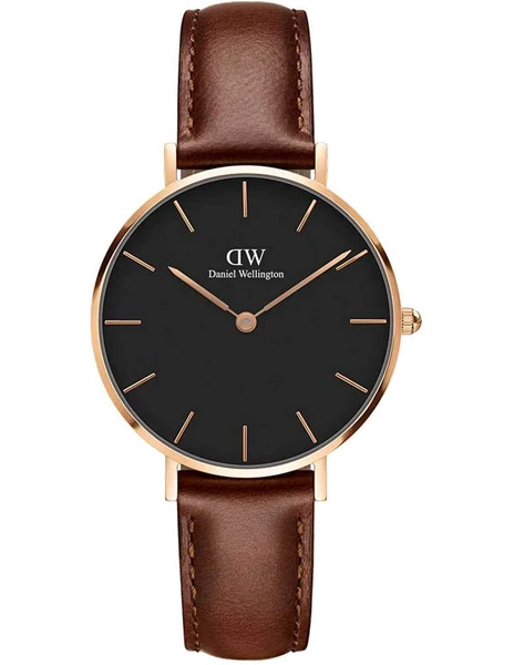 Montre Daniel Wellington DW00100169 Bracelet Cuir Marron