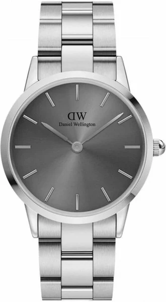 Montre Femme Daniel Wellington Iconic Link DW00100328 cadran gris