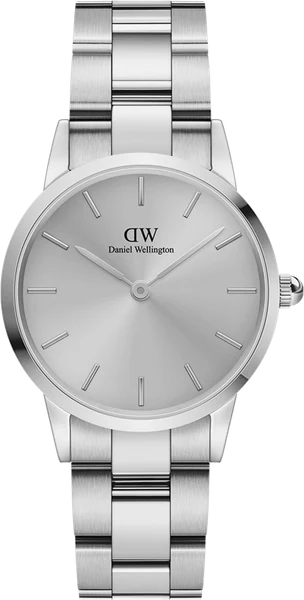Montre Femme Daniel Wellington Iconic Link Unitone DW00100402 cadran argenté