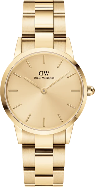 Montre Daniel Wellington DW00100403 Iconic Link 28mm Acier Plaqué Or Jaune