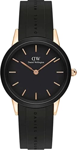 Montre Daniel Wellington DW00100426 Iconic Link 32mm en silicone noir