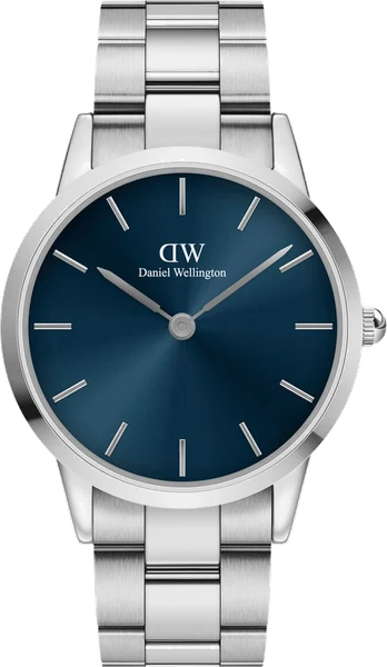 Montre Daniel Wellington DW00100448 Iconic Arctic 40mm Acier et Cadran Bleu