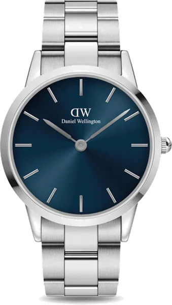 Montre Daniel Wellington DW00100459 Iconic Arctic en Acier Poli et Cadran Bleu 32mm