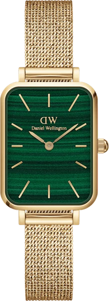 Montre Daniel Wellington DW00100561 Quadro Pressed Evergold Cadran Vert