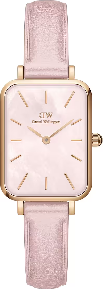 Montre Daniel Wellington DW00100636 Quadro Cherry Blossom Rose Nacre