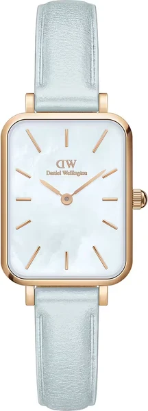 Montre Femme Daniel Wellington Quadro Bluebell DW00100638 cadran bleu nacre