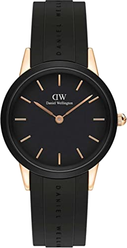 Montre Daniel Wellington DW00100426 Iconic Link 32mm en silicone noir