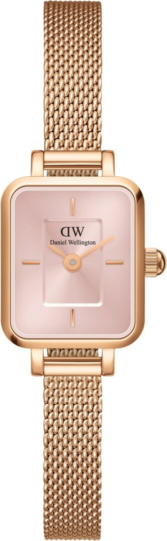 Montre Daniel Wellington DW00100650 Quadro Mini Melrose Blush Cadran Rose Nacré