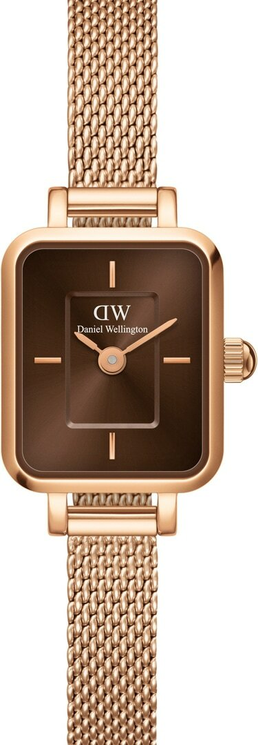 Montre Daniel Wellington DW00100649 Quadro Mini Melrose Amber Rose Gold