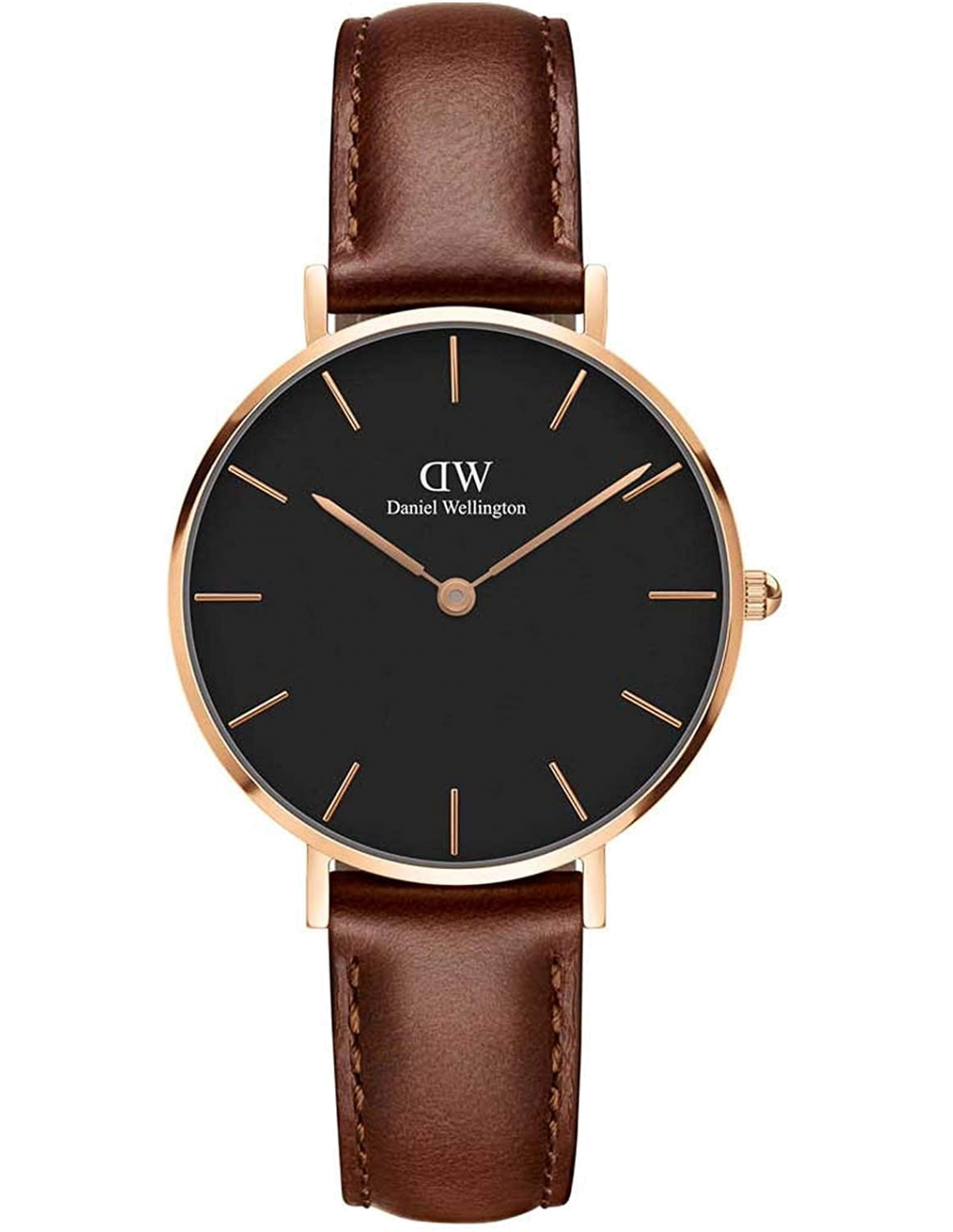 Montre Daniel Wellington DW00100169 Bracelet Cuir Marron